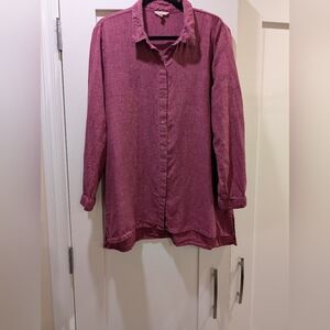 Eileen Fisher Linen Tunic,L